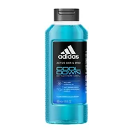 Żele pod prysznic dla mężczyzn - Adidas Active Skin & Mind Cool Down żel pod prysznic dla mężczyzn 400ml - miniaturka - grafika 1
