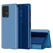 Etui i futerały do telefonów - Etui Alogy Smart Clear View Cover z klapką do Samsung Galaxy A52s 5G/ A52 4G/5G Niebieskie - miniaturka - grafika 1