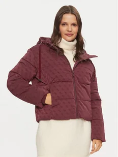 Guess Kurtka puchowa Daisy W4BL36 WGJZ0 Bordowy Regular Fit - Kurtki damskie - miniaturka - grafika 1
