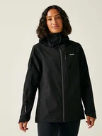 Kurtki i kamizelki sportowe damskie - Regatta Kurtka funkcyjna "Birchdale II" w kolorze czarnym - miniaturka - grafika 1