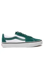 Trampki damskie - Vans Tenisówki VN000BVXCI21 Zielony - miniaturka - grafika 1