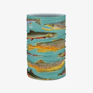 Chusta Buff Coolnet UV+ Abachar Trout Multi - Czapki i chusty sportowe damskie - miniaturka - grafika 1