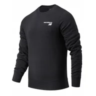 Bluzy sportowe męskie - Bluza na co dzień męska NEW BALANCE bez kaptura - miniaturka - grafika 1