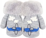 Rękawiczki dla dzieci - YOCLUB rękawiczki dziecięce jednopalczaste dla dzieci w wieku 2 lata + - miniaturka - grafika 1