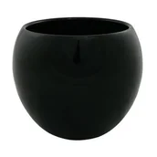 Donice - Osłonka kula 510 14 cm czarna - miniaturka - grafika 1