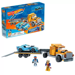 Mattel MBL HW TRANSPORTER Z POJAZDEM TWINDUC GYG66 PUD4 GYG66 484495 GYG66 - Samochody i pojazdy dla dzieci - miniaturka - grafika 2