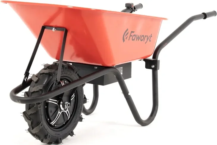 Taczka Ogrodowa Elektryczna Akumulatorowa 24v Wozidło Budowlane 70l , 150kg