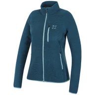 Bluzy sportowe damskie - Bluza damska MOOA Velmo fleece 210 Rozmiar: L / Kolor: niebieski - miniaturka - grafika 1