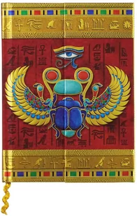 Notatnik ozdobny 0036-01 EGIPTO - Szkolne artykuły papiernicze - miniaturka - grafika 1
