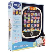 Zabawki interaktywne dla dzieci - Vtech Tablet Interaktywny Baza Zabawy 61173 - miniaturka - grafika 1