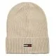 Czapki damskie - Czapka Tjw Elogated Flag Beanie AW0AW16102 ACG (TH1004-b) Tommy Hilfiger - miniaturka - grafika 1