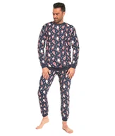 Piżamy damskie - Piżama męska Gnomes 3 195/226 Cornette-XXL - miniaturka - grafika 1