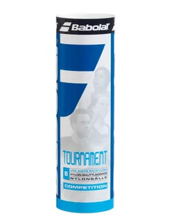 Lotki nylonowe Babolat Tournament x6 pr. szybka - Badminton - miniaturka - grafika 1