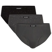 Majtki męskie - 3-pack slipy męskie classic 3mp-101 atlantic-xl - miniaturka - grafika 1