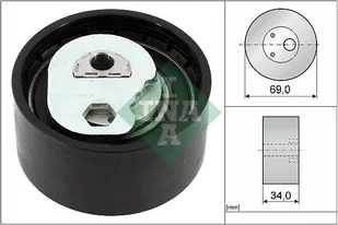 Rolka napinacza, pasek rozrządu INA 531 0941 10 - Rolki i napinacze - miniaturka - grafika 1