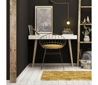 Biurka - Stół do pracyVERONIKA 74x100 cm biały/beż - miniaturka - grafika 1