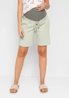 Spodnie damskie - Bermudy dresowe ciążowe (2 pary), z bawełny - bonprix - miniaturka - grafika 1