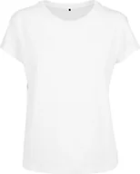 Koszulki i topy damskie - Build Your Brand BY052 Koszulka damska Box Tee - Kolor: Biały - Rozmiar: XL - miniaturka - grafika 1