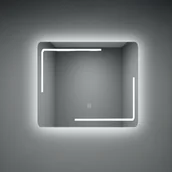 Lustra - Lustro Ada 60 z oświetleniem led 60x80 cm - miniaturka - grafika 1