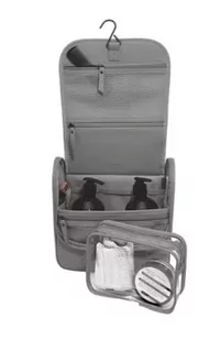 Kosmetyczka podróżna do zawieszenia Stackers ciemnoszara - Kosmetyczki, organizery i kuferki - miniaturka - grafika 1