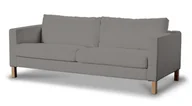 Pokrowce na meble - Dekoria pl pl Pokrowiec na sofę Karlstad 3-osobową nierozkładaną krótki szary 204 x 89 x 64 cm Edinburgh 615-115-81 - miniaturka - grafika 1