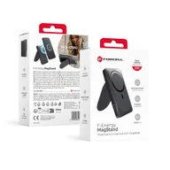 Powerbanki - Forcell Powerbank F-Energy MagStand F10K2 10 000mAh, 20W do MagSafe, czarny - miniaturka - grafika 1