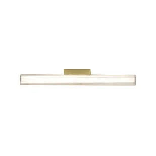 Kinkiet LINEA LED 8W 45cm CCT 3000K/4000K/6000K IP44 - złoty - Lampy ścienne - miniaturka - grafika 1