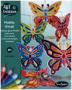 Sentosphere - Bastelset Mobile Schmetterlinge - Pozostałe książki - miniaturka - grafika 1
