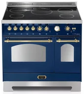 Kuchenki elektryczne - Kuchnia z płytą indukcyjną LOFRA DOLCEVITA 90 BLU RBLD96MFTE/5i gold - miniaturka - grafika 1
