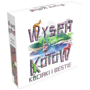 Lucky Duck Games Wyspa kotów: Kociaki i bestie - Gry planszowe - miniaturka - grafika 1