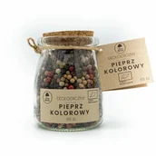 Przyprawy i zioła sypkie - Pieprz kolorowy Eko w słoiczku (65 g) Dary Natury - miniaturka - grafika 1