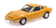 Samochody i pojazdy dla dzieci - Minichamps Opel Gt 1970 Ocher Yellow 1:18 180049031 - miniaturka - grafika 1