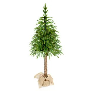 Choinka sztuczna na pniu Świerk PE Alaska 120 cm - Choinki - miniaturka - grafika 1