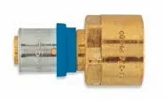 Łączniki, trójniki, kształtki - Pex Redukcja zaciskowa GW 32 mm x 1" Radopress - miniaturka - grafika 1