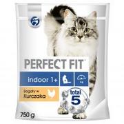 Sucha karma dla kotów - Perfect Fit Sucha karma dla kota indoor kurczak 750 g - miniaturka - grafika 1