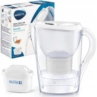 Brita Marella dzbanek filtrujący do wody, biały, 26.0  x  9.0  x  25.0 cm S0590 - Dzbanki filtrujące - miniaturka - grafika 2