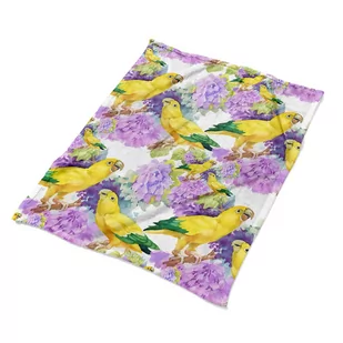 Koc, narzuta, FABRICSY, różnokolorowy, 100x135 cm - Koce - miniaturka - grafika 1