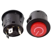 Pojazdy elektryczne dla dzieci - Włącznik okrągły - główny 3 -piny - miniaturka - grafika 1