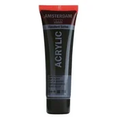 Przybory szkolne - Talens Amsterdam, farba akrylowa, 120 ml, Czerń sadzy - miniaturka - grafika 1