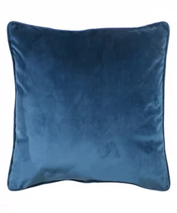 Uniglob Poduszka VELVET granatowa 45 cm x 45 cm - Kołdry i poduszki dla dzieci - miniaturka - grafika 1