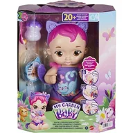 Lalki dla dziewczynek - Lalka z dźwiękami My Garden Baby Bobasek-Kotek Karmienie i drzemka Różowa Mattel - miniaturka - grafika 1