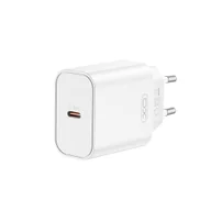 Ładowarki do telefonów - XO ŁADOWARKA SIECIOWA CE32 PD 20W 1X USB-C BIAŁA - miniaturka - grafika 1