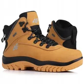 Buty trekkingowe męskie - Buty zimowe męskie 4F OBMH205 83S Wodoodporne - miniaturka - grafika 1