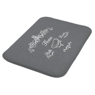 Dywanik NICEA 40 x 60 cm szary - Dywaniki łazienkowe - miniaturka - grafika 1