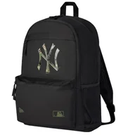 Plecaki - New Era MLB Delaware Infill New York Yankees Backpack 60240080, Czarne Plecak, pojemność: 22 L - miniaturka - grafika 1