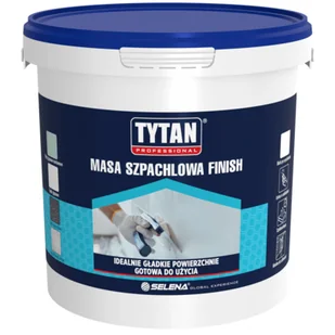 Gotowa masa szpachlowa FINISH akrylowa 1,5 kg TYTAN PROFESSIONAL - Gipsy i gładzie gipsowe - miniaturka - grafika 1