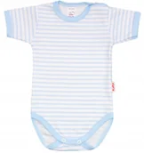 Body dla niemowląt - Body KRÓTKI rękaw CAŁE W PASKI 100% Bawełna r 92 KLEKLE - miniaturka - grafika 1