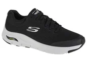 Sneakersy męskie - Skechers Arch Fit 232040-BKW męskie sneakersy czarne - miniaturka - grafika 1