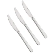 Noże stołowe - KOMPLET NOŻY OBIADOWYCH 3-ele POŁYSK KINGHOFF KH-1445 (3595-3519) - miniaturka - grafika 1