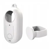 Akcesoria do kamer sportowych - Silikonowa obudowa PULUZ z osłoną obiektywu dla Insta360 GO 3 Biała - miniaturka - grafika 1